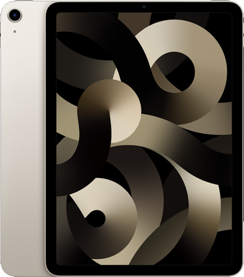 Apple iPad Air (2022) WiFi 64GB Tähtivalkea
