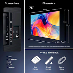Samsung M72H 75 tuumainen 4K Mini LED TV (2026)