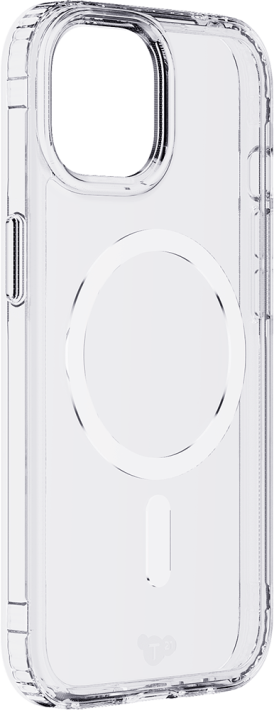Tech21 Evo Clear MagSafe iPhone 15 -suojakuori Kirkas
