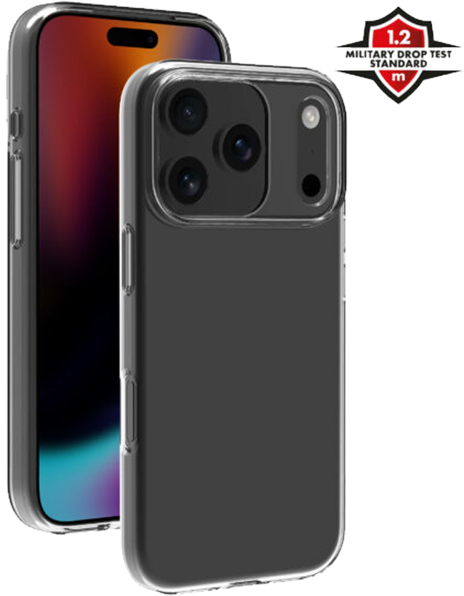 X2O Apple iPhone 17 Pro Clear Soft -suojakuori