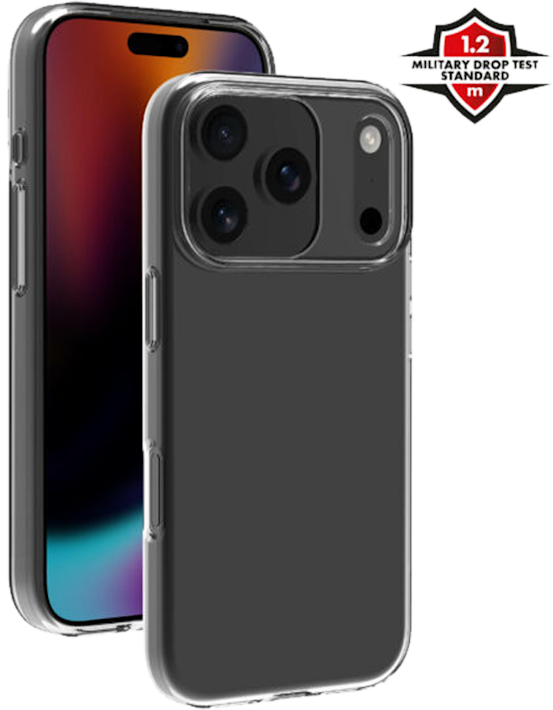 X2O Apple iPhone 17 Pro Clear Soft -suojakuori kirkas