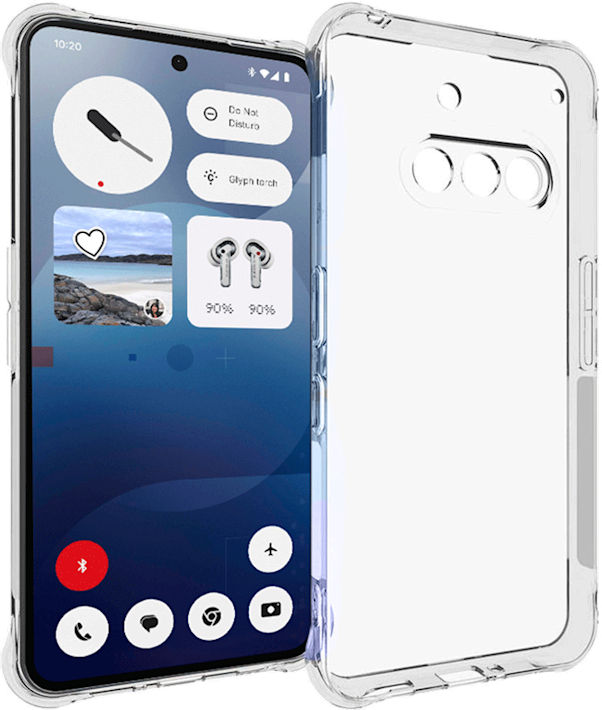 Nothing Phone (3a) -suojakuori Insmat Impact Kirkas