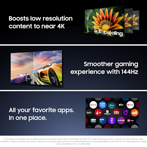 Samsung R85H 55 tuumainen Micro RGB 4K TV (2026)