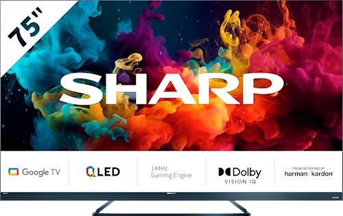 Sharp 75 tuumainen FQ5EG Google QLED TV (2024)