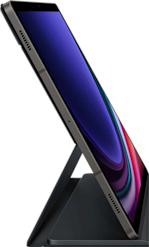 Samsung Galaxy Tab S9+ -ohut näppäimistökotelo Musta