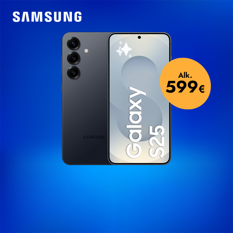 Samsung Galaxy S25 Etuhintaan alk. 599 €