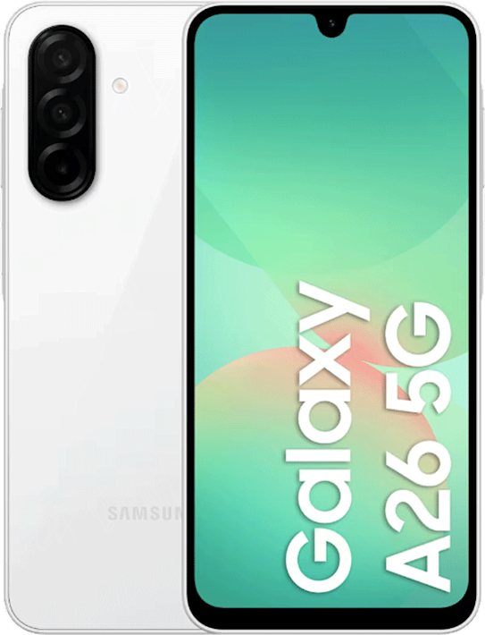 Samsung Galaxy A26 5G 256GB Valkoinen