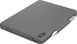 Logitech Rugged Folio -näppäimistökotelo iPadille harmaa