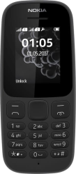 Nokia 105 musta