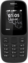 Nokia 105 musta