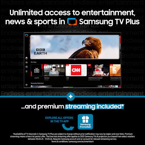 Samsung QN70F 55 tuumainen Neo QLED Mini LED TV (2025)