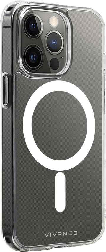 Apple iPhone 13 Pro MagSafe -silikonikuori Vivanco kirkas