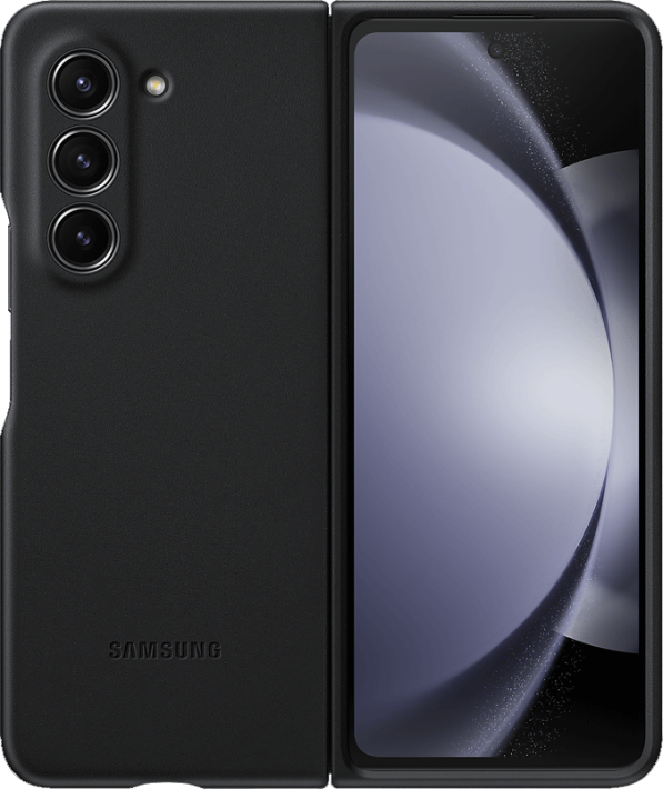 Samsung Galaxy Z Fold5 ECO leather case graphite