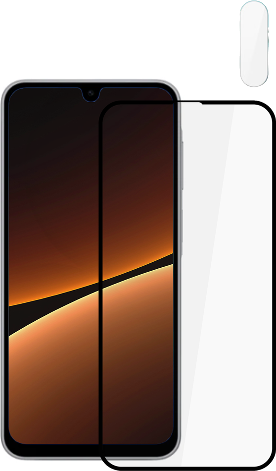 Kaarna Samsung Galaxy A17 -panssarilasi + kameralinssin suojalasi