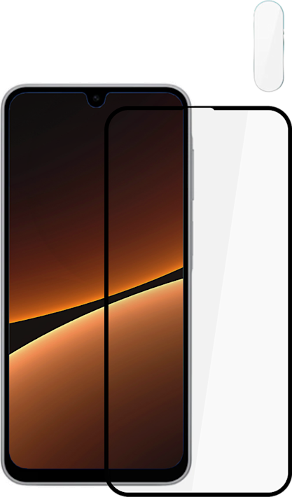Kaarna Samsung Galaxy A17 -panssarilasi + kameralinssin suojalasi