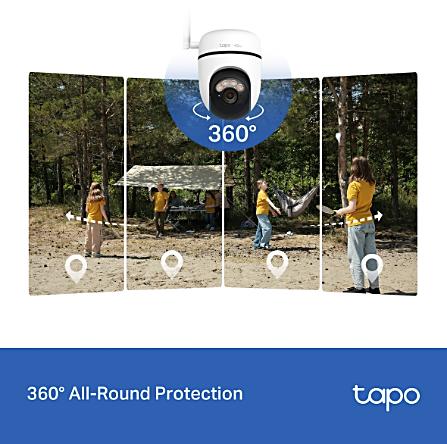 TP-Link Tapo C615G KIT 4G valvontakamera aurinkopaneelilla