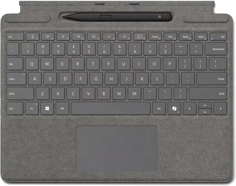 Microsoft Surface Pro 10 TypeCover -näppäimistö CoPilot + Slim Pen 2