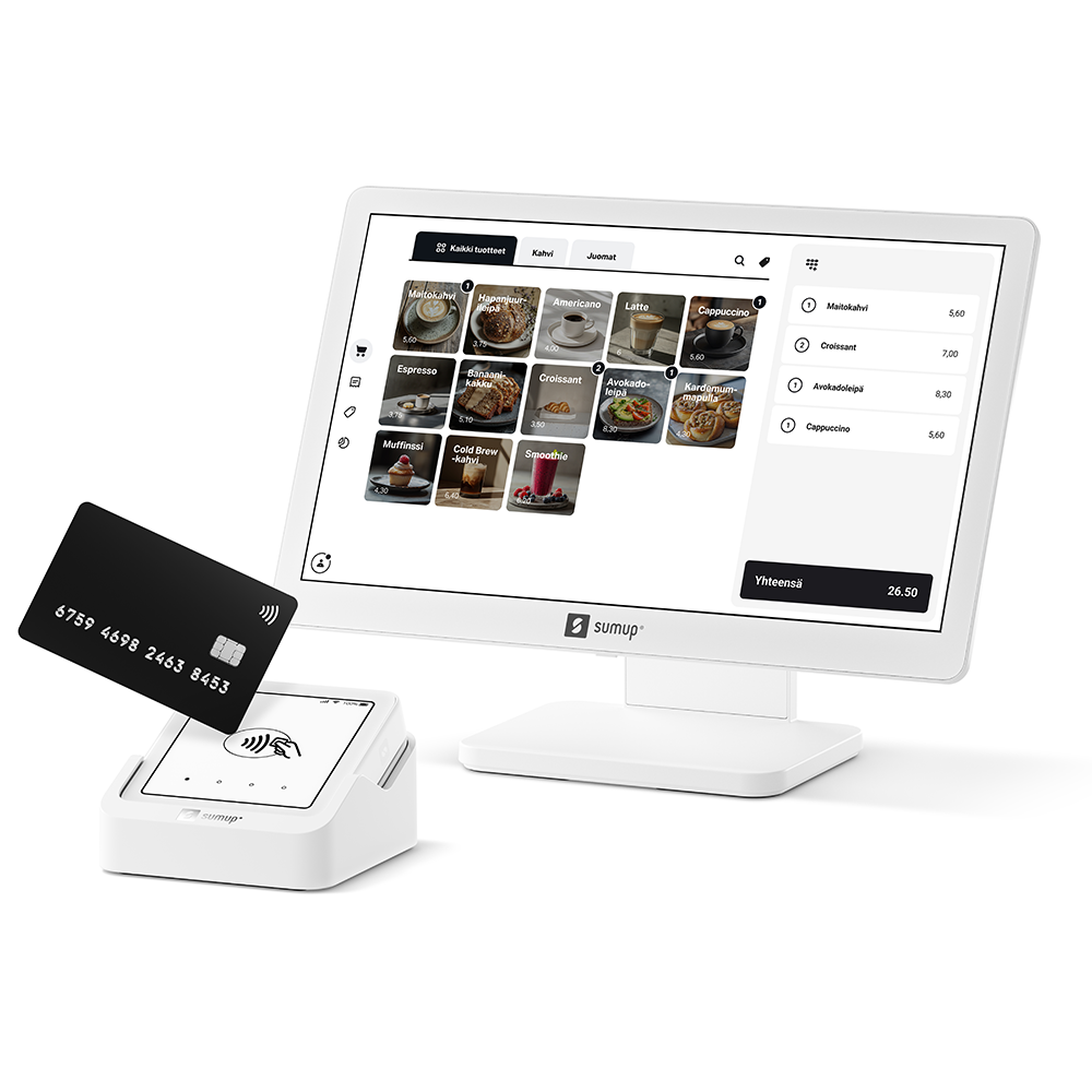 SumUp POS Lite-kassajärjestelmä