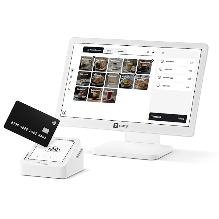 SumUp POS Lite-kassajärjestelmä