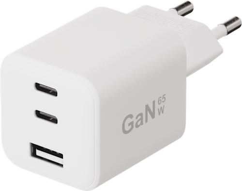 X2O 65W PD GaN 2 x USB-C + USB-A Laturi