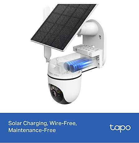 TP-Link Tapo C615G KIT 4G valvontakamera aurinkopaneelilla