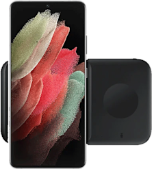 Samsung Wireless Charger Duo -langaton latausalusta musta (15W)
