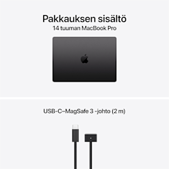 Apple MacBook Pro 14 (2026) M6 12-coreCPU/12-coreGPU/32GB/1TB/musta