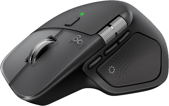 Logitech MX Master 4 -langaton hiiri Macille musta