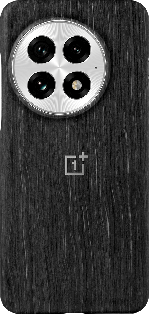 OnePlus 13 Black Wood Magnetic case -suojakuori