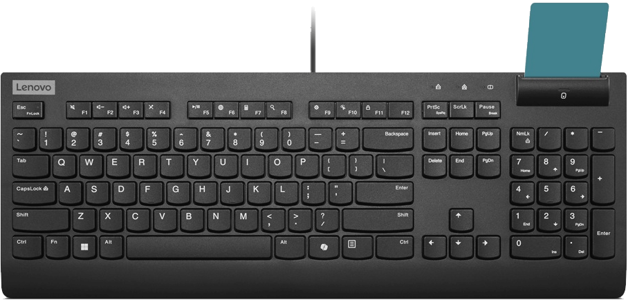 Lenovo Smartcard Wired Keyboard II -näppäimistö