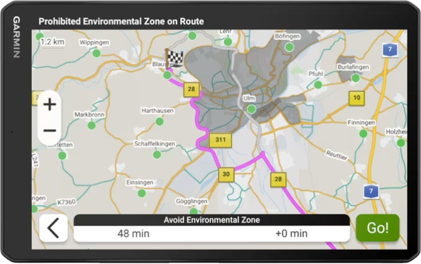 Garmin Dezl LGV1020 GPS -rekkanavigaattori