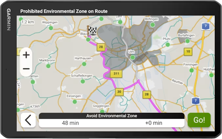 Garmin Dezl LGV1020 GPS -rekkanavigaattori