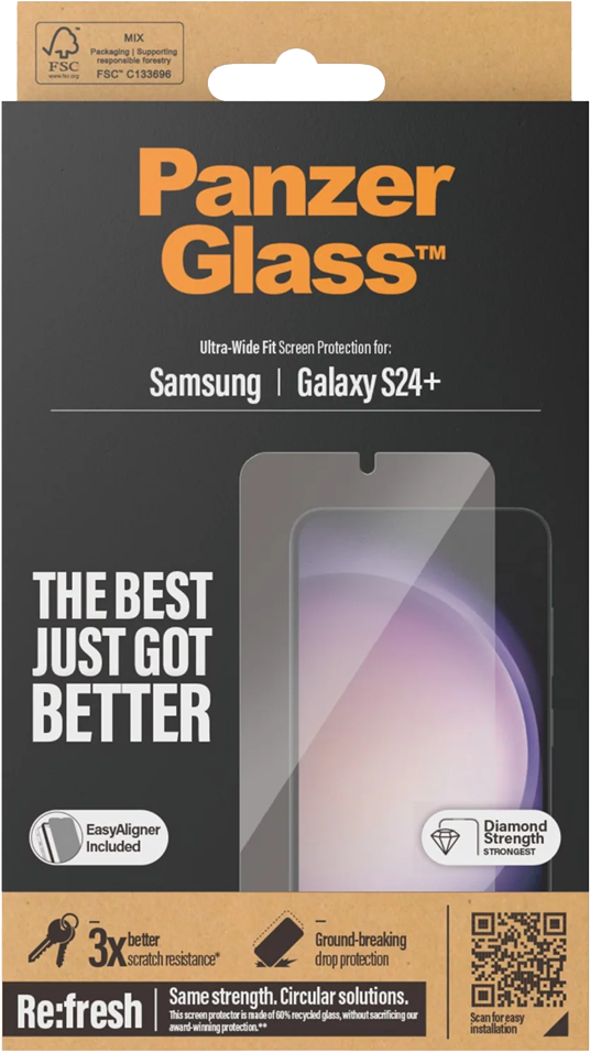 PanzerGlass Samsung Galaxy S24+ -näytönsuojalasi