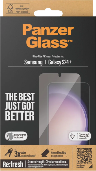 PanzerGlass Samsung Galaxy S24+ -näytönsuojalasi