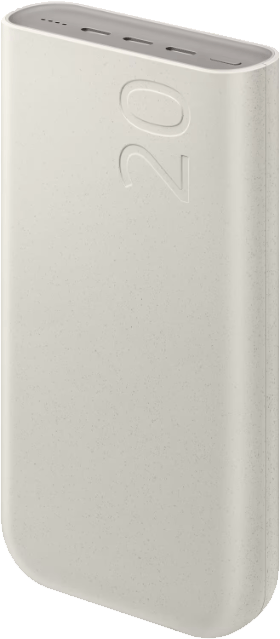 Samsung 20 000 mAh Super Fast 45W -langaton varavirtalähde Beige