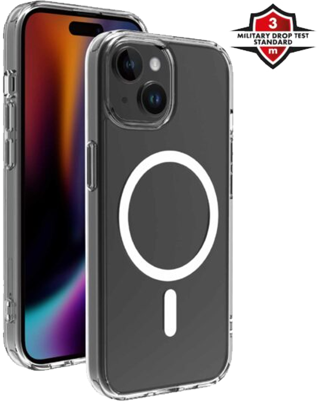 X2O Apple iPhone 15/14/13 Mag Clear -suojakuori