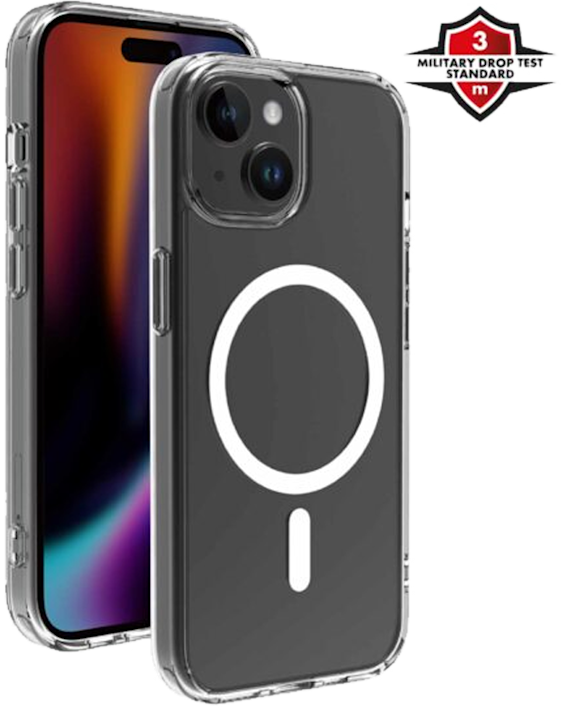 X2O Apple iPhone 15/14/13 Mag Clear -suojakuori kirkas