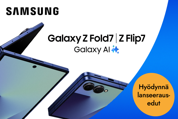 Samsung Galaxy Flip7 & Fold7 Elisa ennakkomyynti