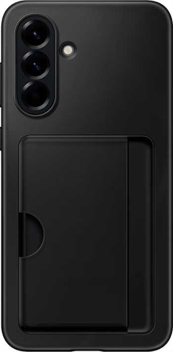 Samsung Galaxy A56 -suojakuori Card Slot Case Musta