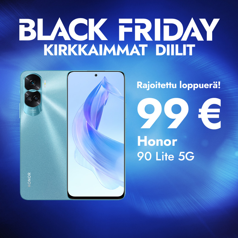 HONOR 90 Lite Black Friday -huippuhintaan