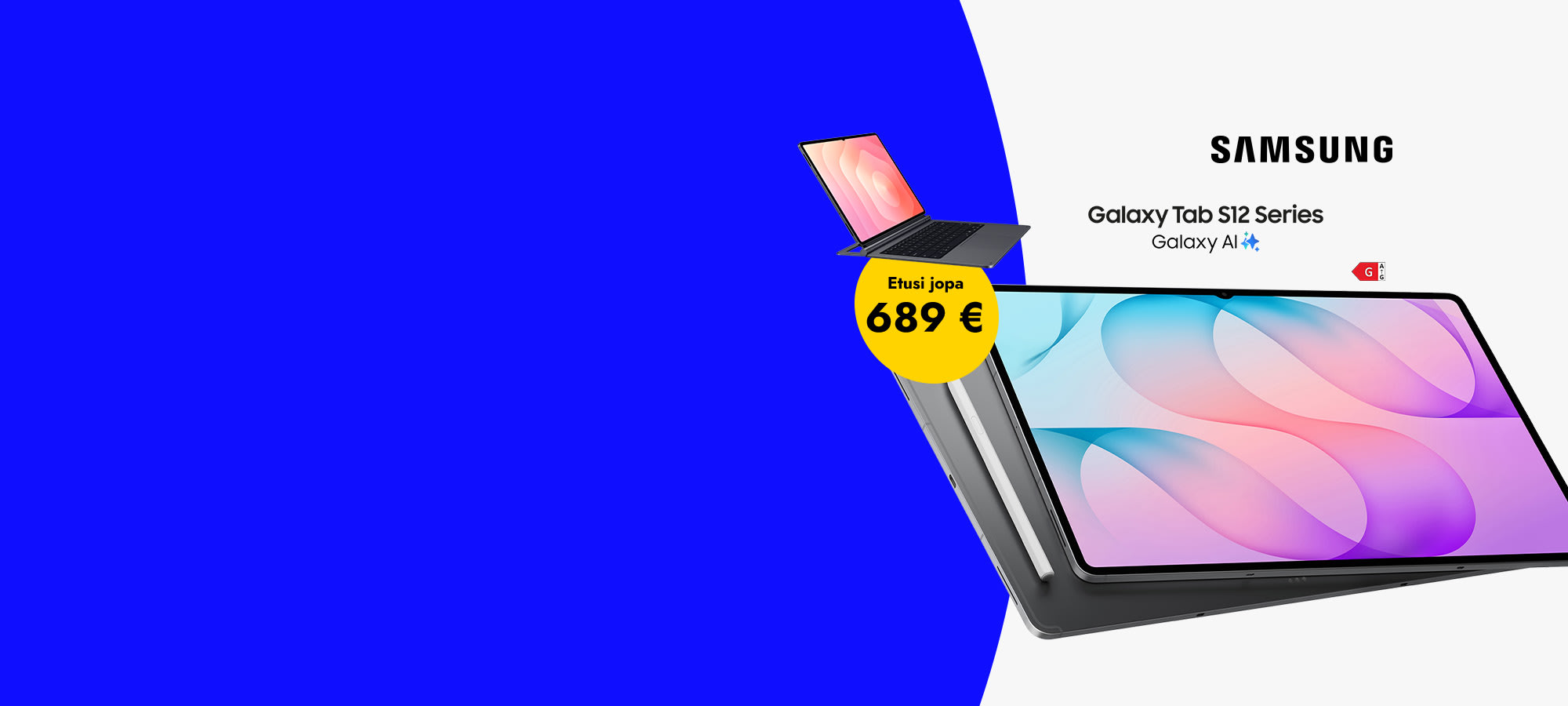 Samsung Galaxy Tab S12 bundle Elisa