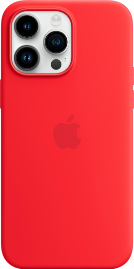 Apple iPhone 14 Pro Max -silikonikuori MagSafe (PRODUCT)RED