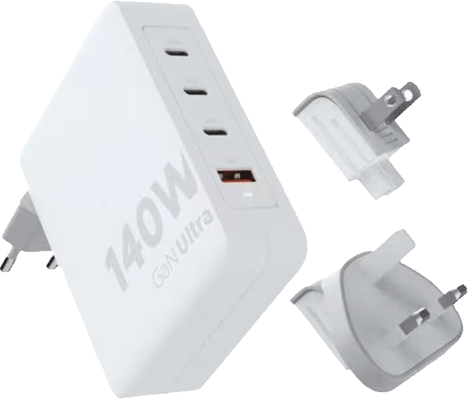 Xtorm 140W GaN-Ultra matkalaturi + USB-C PD kaapeli