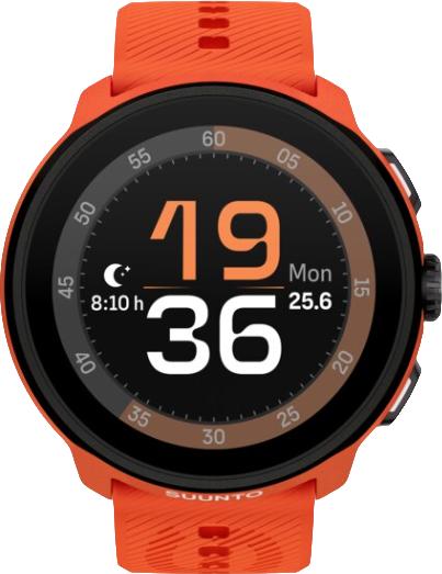 Suunto Run silikonirannekkeella