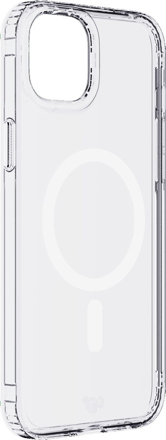 Tech21 Evo Clear MagSafe iPhone 15 Plus -suojakuori
