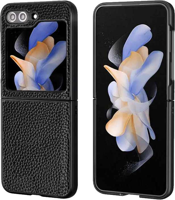 Insmat Samsung Galaxy Z Flip5 -takakuori musta