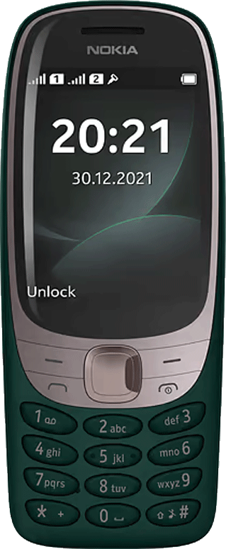 Nokia 6310 Vihreä