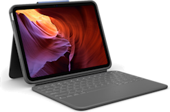 Logitech Rugged Folio -näppäimistökotelo iPadille harmaa