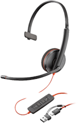 Poly Blackwire 3210 Mono USB-C/A -kuuloke