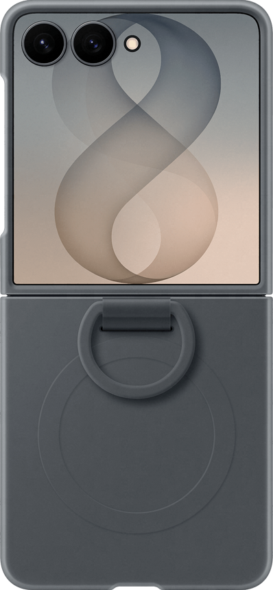 Samsung Galaxy Flip8 Silicone Ring Magnet -Qi2 suojakuori